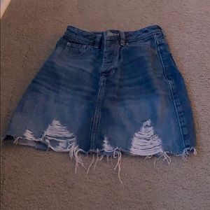 Mini Jean skirt